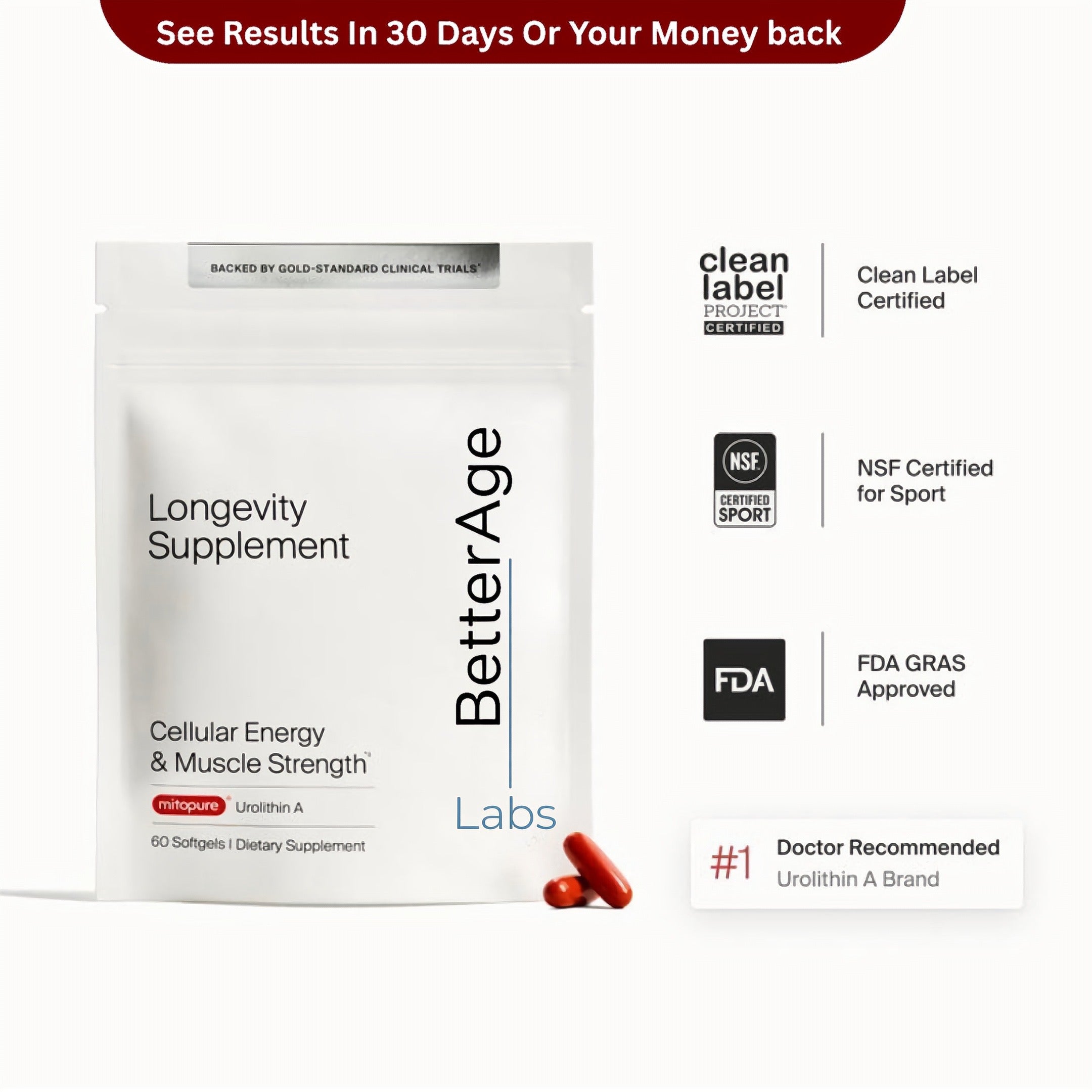 BetterAge Labs Advanced Aging Support Formula